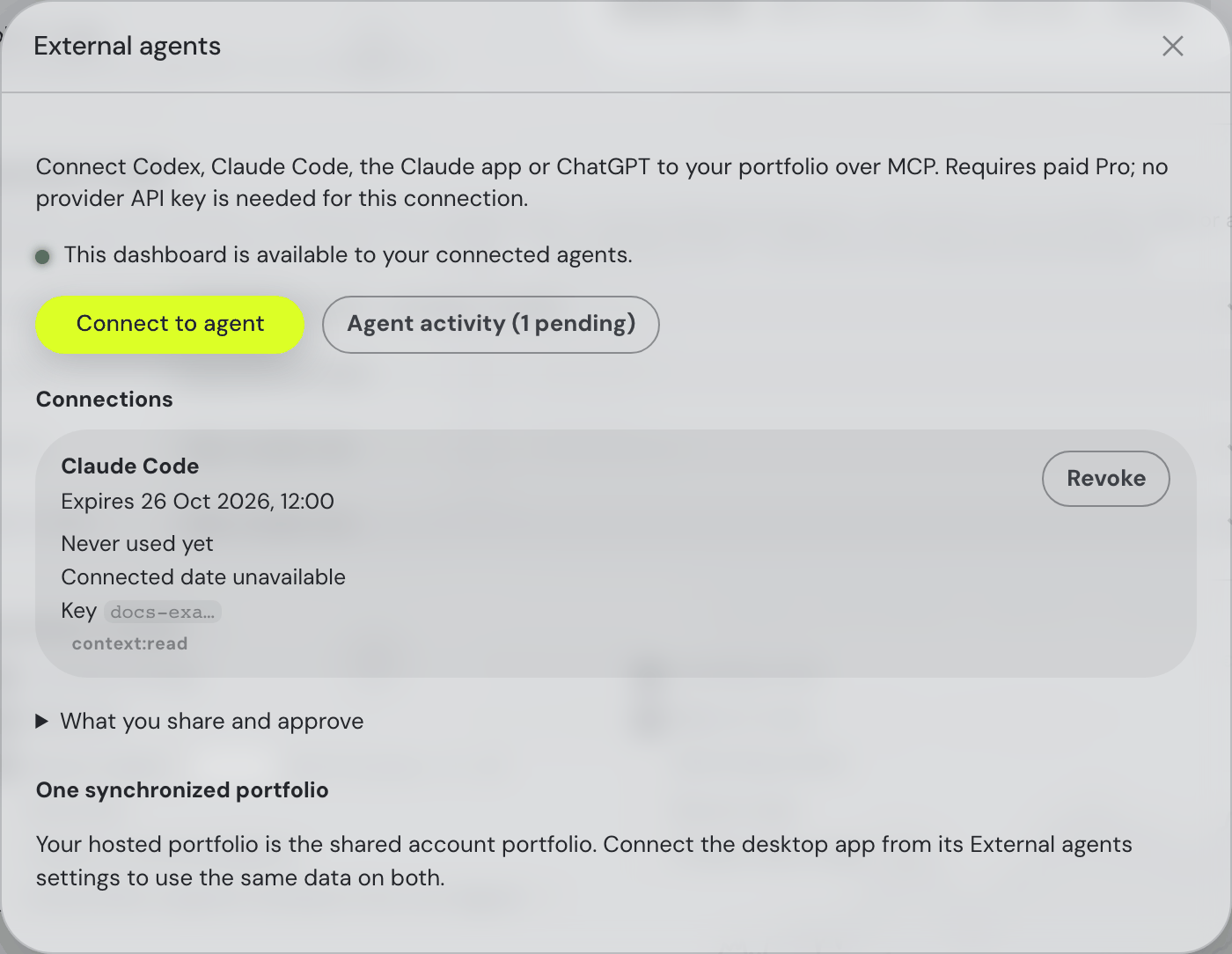 Connection permissions and Revoke